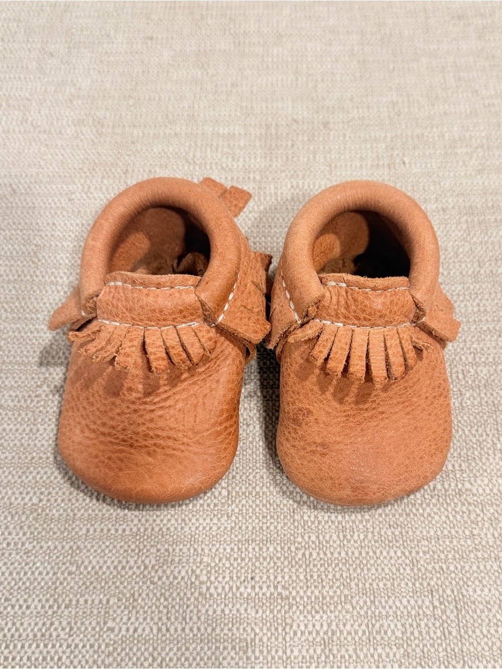 Freshly Picked Zion Fringe Baby Moccasins
